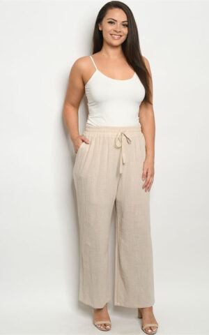 NAUTURAL PLUS SIZE PANTS