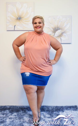 ASH ROSE TOP WITH WAISTBAND